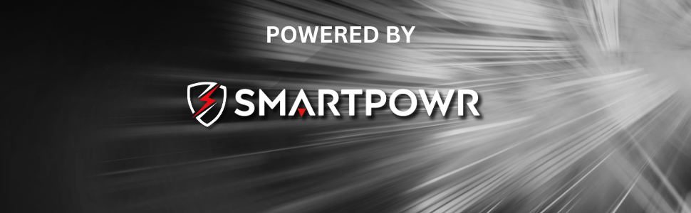 Вуличний павербанк SMARTPOWR 60000mAh 65 Вт, швидка зарядка, портативний накопичувач енергії, чорний