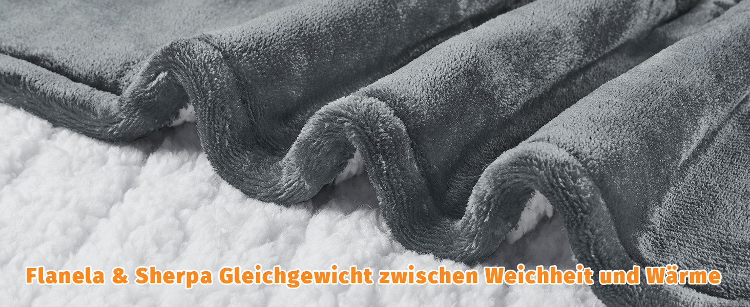 Електрична ковдра BOMOVA з автовимкненням, 130x180 см, сіра. Тепла, пухнаста ковдра для дому, подарунок на Різдво. 10 температурних режимів, таймер 5 годин.