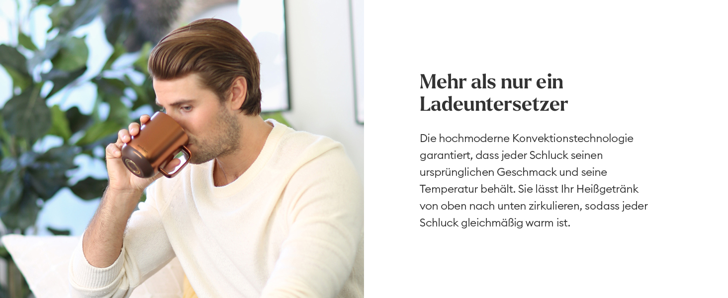 Розумний термокружка Ember Smart Mug 2, 295 мл, з регулюванням температури, керування через додаток, акумулятор, LED дисплей, мідний колір