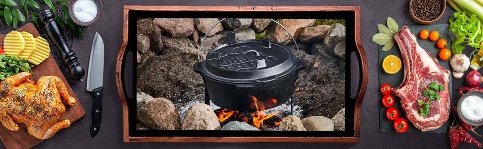 Запіканка BBQ-Nerd Cocotte 3,5 л з функцією 2-в-1 Набір для приготування Каструля для плити, духовки та гриля, включаючи сковороду