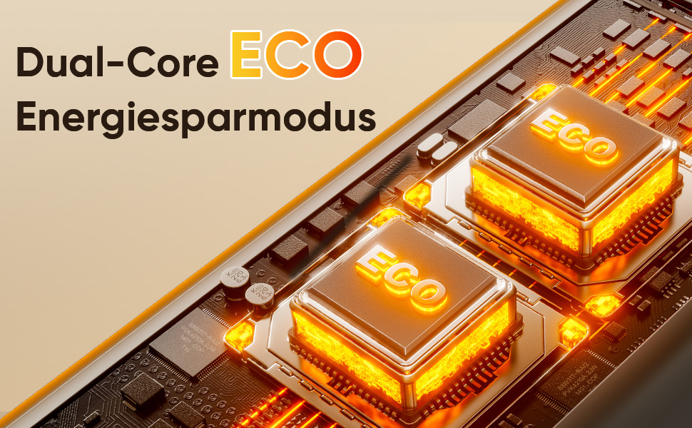 Електричний обігрівач 1800W з керамічним нагрівачем, розумний, енергозберігаючий, з Wi-Fi, керуванням через додаток та пультом дистанційного керування, з таймером 24 години