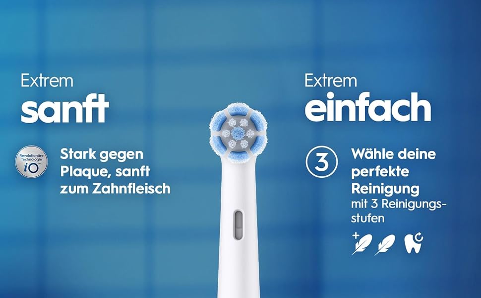 Електрична зубна щітка Oral-B iO Series 2 з магнітною технологією, 3 режими чищення, колір Forest Green