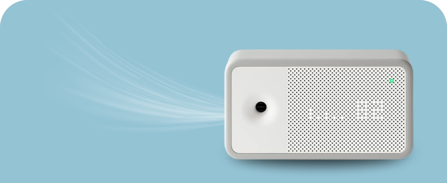 AWAIR Element: Монітор якості повітря з датчиком CO2, VOC, PM2.5, для дому, з додатком
