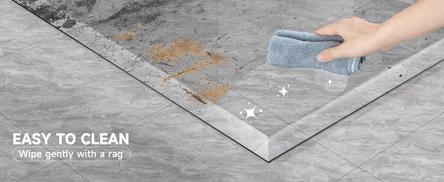 Захисна підкладка під офісний стілець з прозорого скла, 121 x 91 см, з заокругленими краями, для захисту підлоги, підходить для килимових та дерев'яних підлог