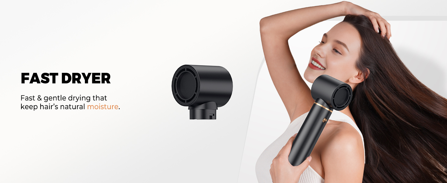 Airstyler 5 в 1: Фен-щітка, плойка, гаряче повітря для укладки волосся Schwarz/Gold