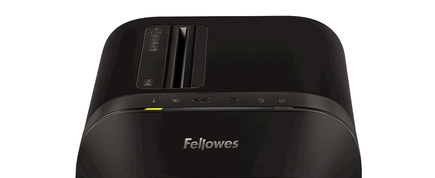 Шредер Fellowes Microcut P5: знищення 2000+ частинок/A4, 10 листів, Powershred 10M, для офісу/дому, 19л кошик, блокування,