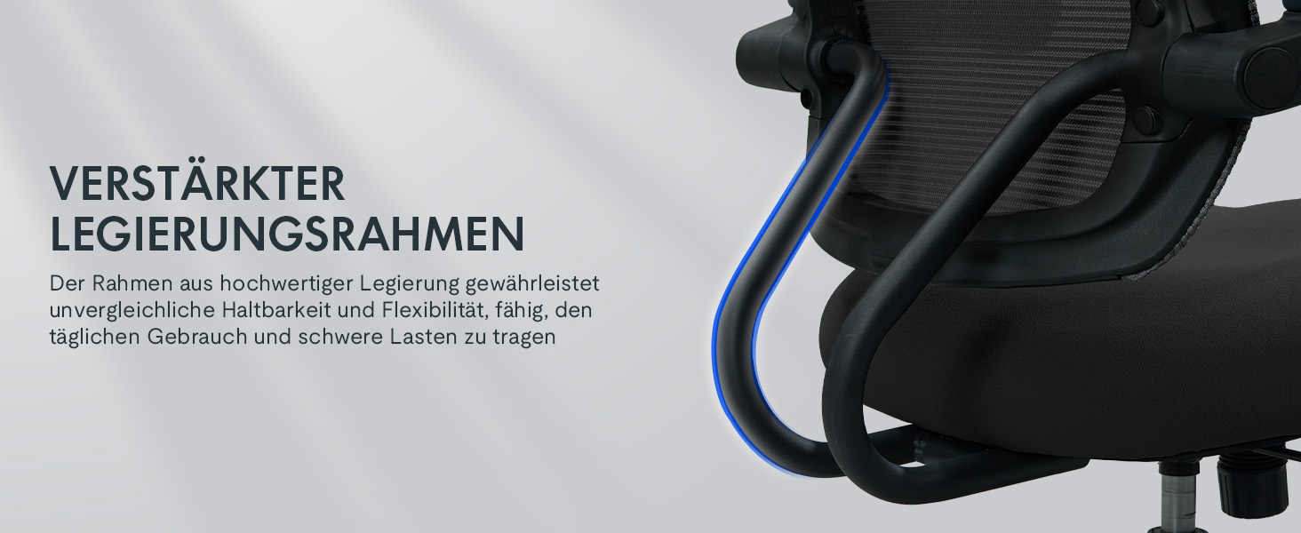 Крісло офісне FLEXISPOT чорне, 227 кг, регульовані підлокітники, для дому/офісу, з товстим сидінням, поворотне, OS2