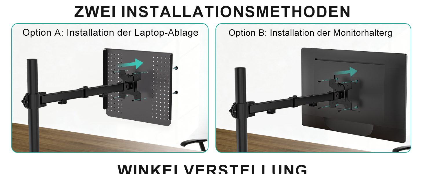 Підставка для ноутбука WALI на стіл - ергономічна, для 17