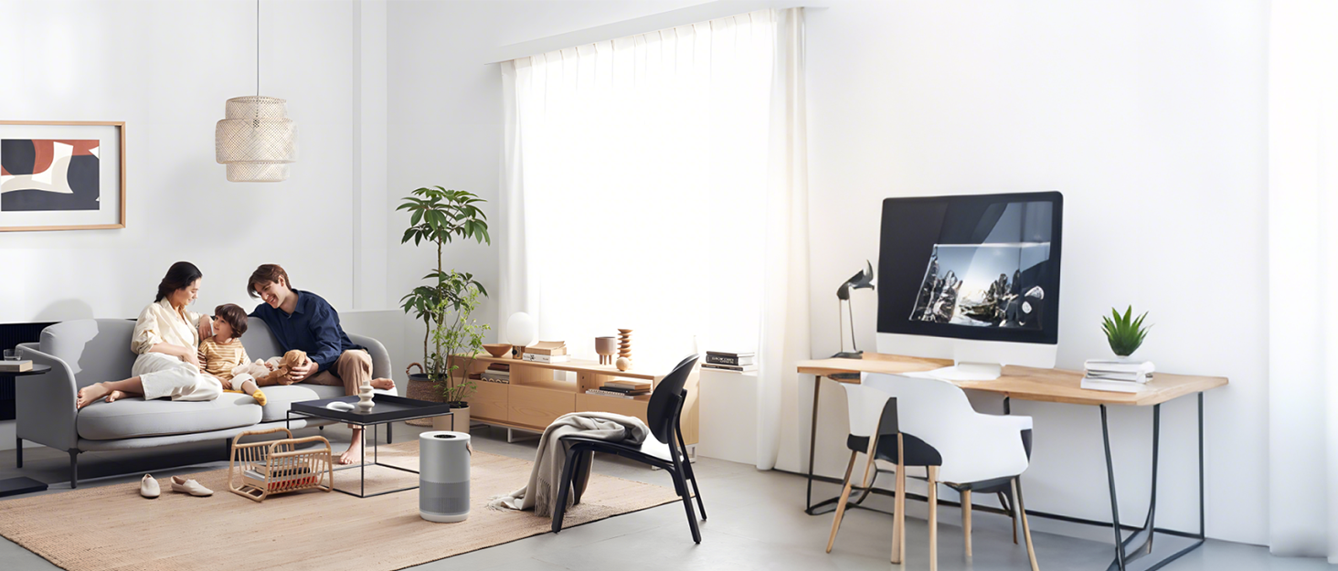 Електричний обігрівач керамічний 2000W з пультом, ефект каміну, термостат, осциляція 70°, ECO режим, 3 режими, таймер 1-8 год, захист від перегріву та перекидання, тихий для офісу та вітальні