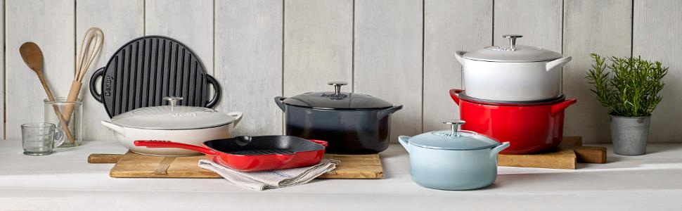 Сковорода-гриль Denby Halo 25 см, чавун, Pavillion