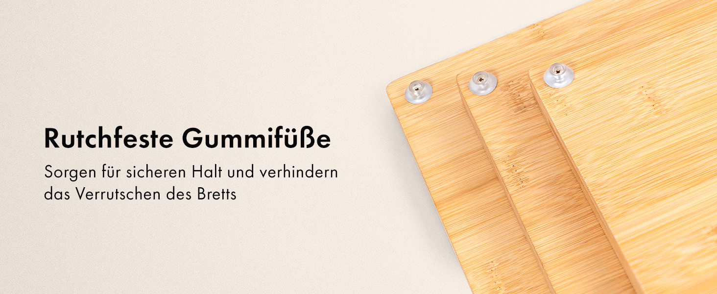 Набір дерев'яних обробних дощок 3 шт. (40x30см / 33x24см / 26x18см) з масиву акації, 2 см товщиною, з канавкою для соку - кухонні обробні дошки, дизайн, набір обробних дощок з дерева, бамбук