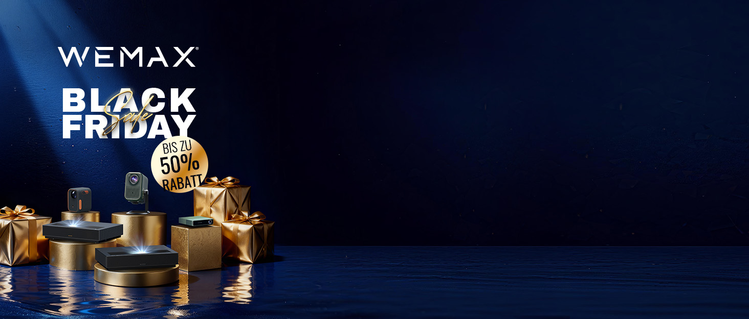 WEMAX Mini проєктор: 4K, 1080p, Smart, Dolby Audio, WiFi, Bluetooth. Підтримка Netflix та Google TV для дому та на вулицю