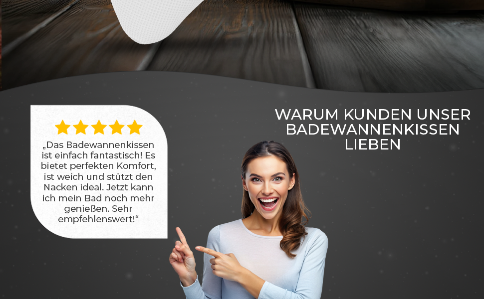 Подушка для ванни з сіткою для прання - Максимальний комфорт та розслаблення з новітньою технологією Air Mesh - Подушка для ванни з 4 міцними присосками - Підтримка шиї/голови (Білий)