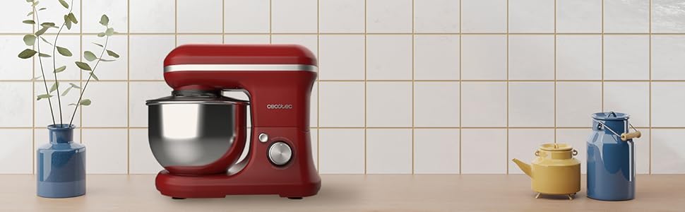 Міксер Cecotec Cecomixer Merengue 5L 1200W: 6 швидкостей, нержавіюча чаша 5л, 5 функцій + збирання морозива