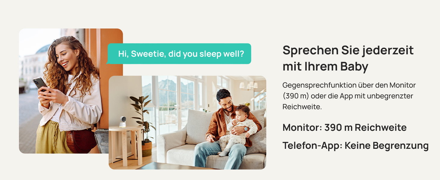 Відеоняня Dr.Care LumiView з камерою та монітором 5