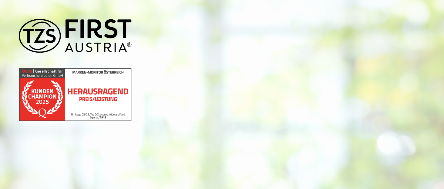 Пароочисник TZS First Austria I 2290-2720W | Керамічна підошва, Самоочищення, Вертикальний пар, Anti-Kalk, Сухе прасування, 0.3л резервуар, 1.2 кг | Чорний/Білий