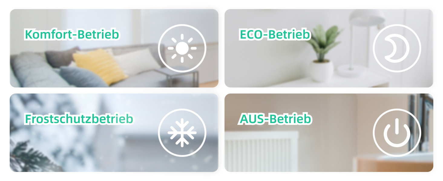 Розумний термостат на радіатор Wi-Fi Tuya EZ-TRV702W з програмуванням, датчиком температури та керуванням через додаток