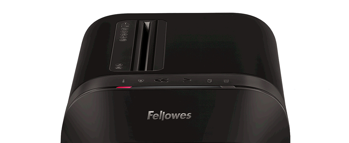 Шредер Fellowes Microcut P5: знищення 2000+ частинок/A4, 10 листів, Powershred 10M, для офісу/дому, 19л кошик, блокування,