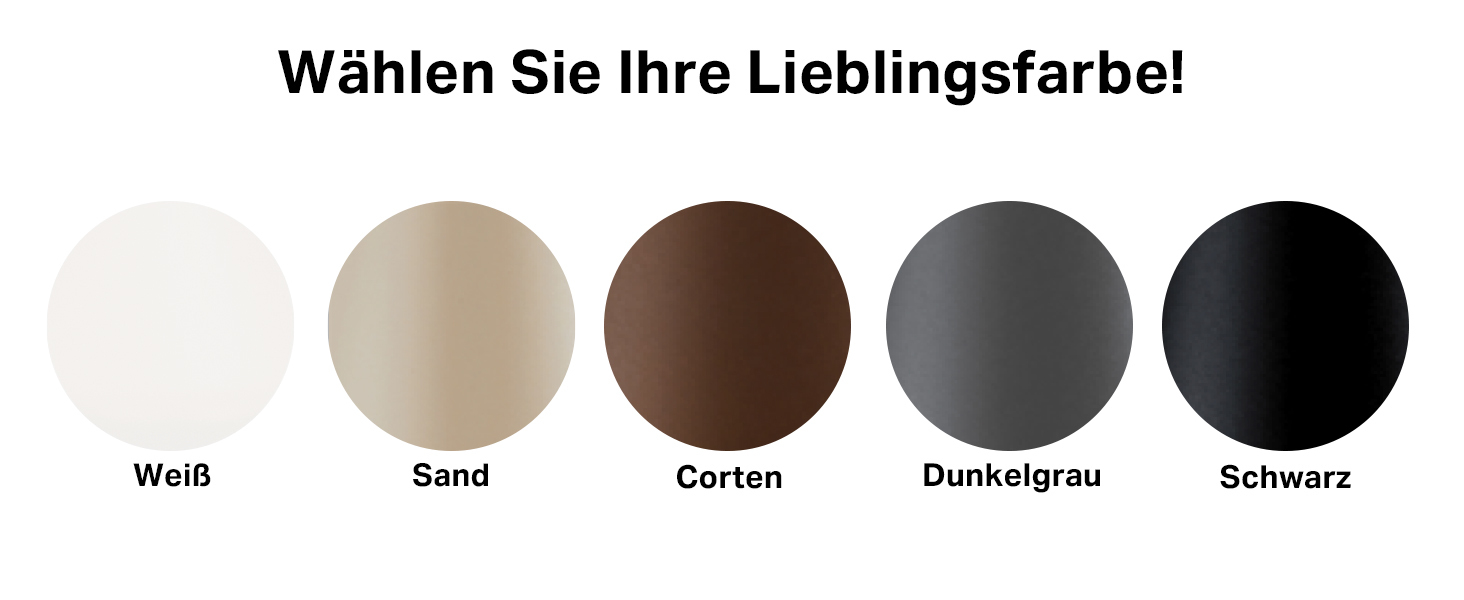 Zafferano Pina - Бездротова LED-лампа для дому та саду з торшетом Corten, сенсорне керування, димер, 2200-3000K, 29 см