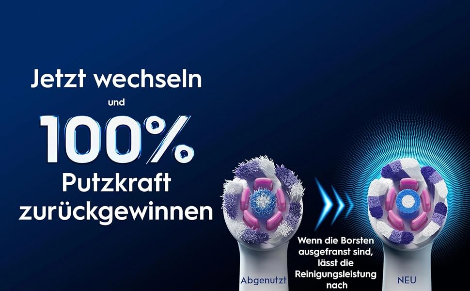 Смінні насадки для електричної зубної щітки Oral-B iO Radiant White (Стральendes Weiss), чорні, 8 шт.