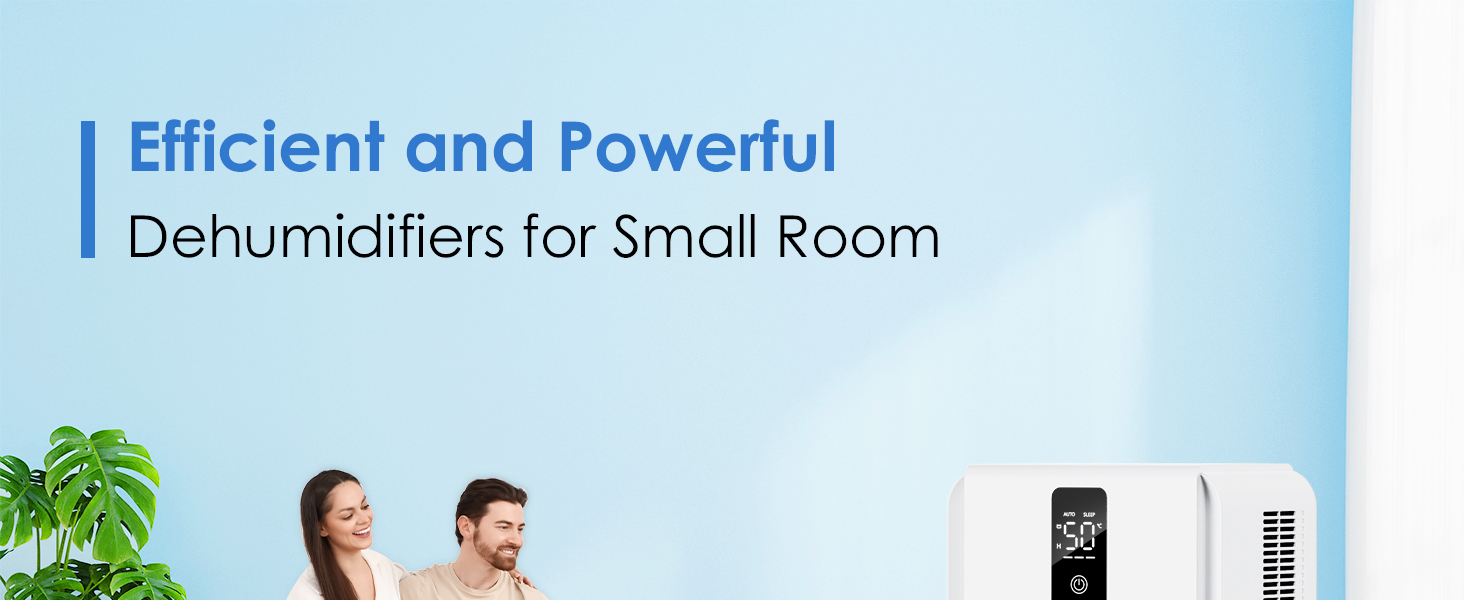 Електричний осушувач повітря 2500 мл, 3 швидкості, 2 режими, таймер 48 год, авто-стоп, захист від замерзання, для спальні та ванної кімнати