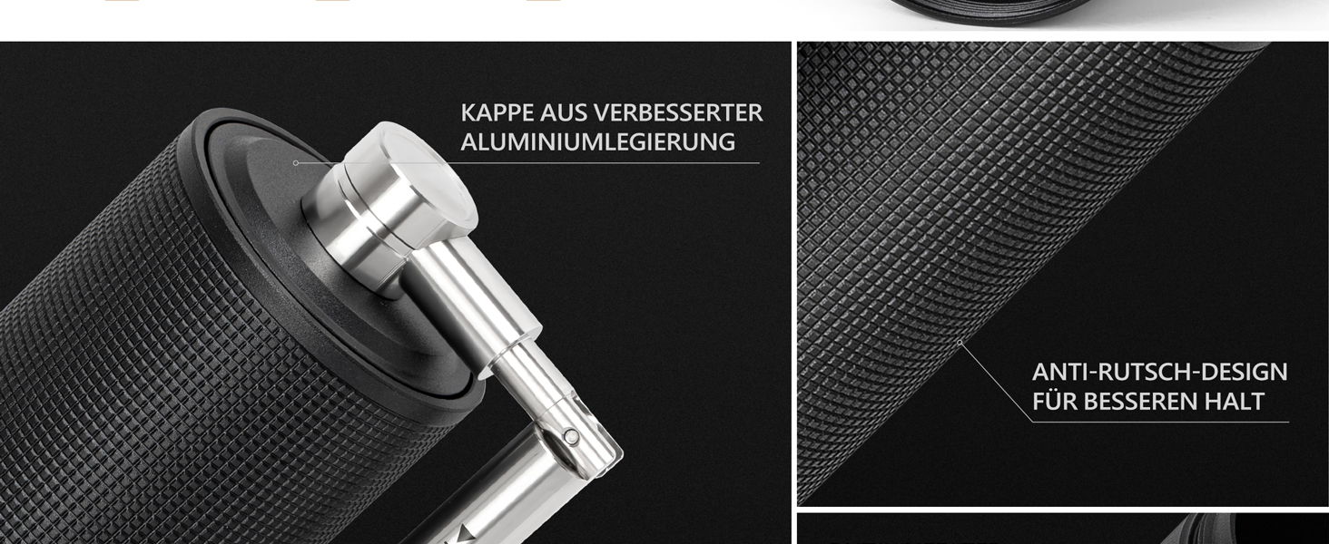 Ручна кавомолка TIMEMORE Chestnut C3s PRO: для еспресо та френч-прес, чорна