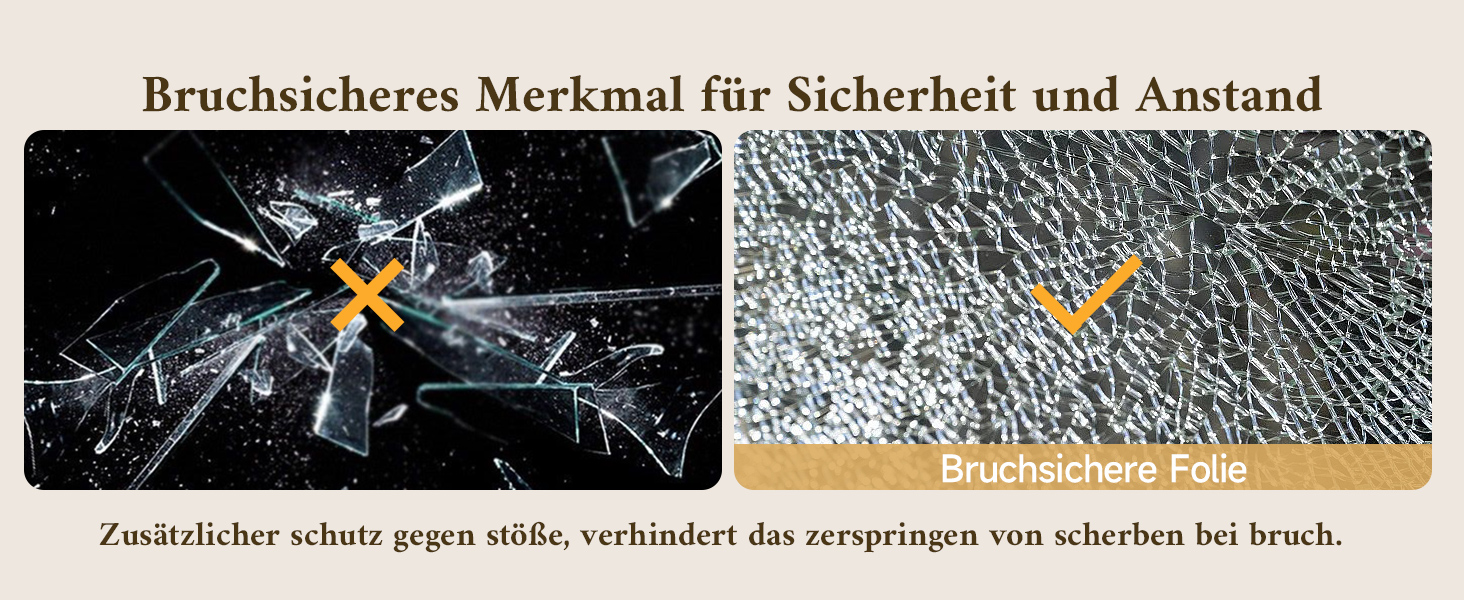 Дзеркало для ванної кімнати TETOTE 40x50 см, чорне, прямокутне, з металевим каркасом, з круглими кутами, для раковини, з загартованого скла