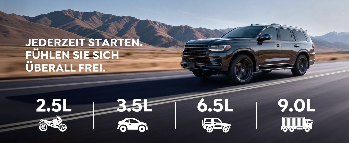 Powerbank для запуску двигуна 7000A - запуск авто, SUV, мотоцикла, вантажівки. 12V, LED ліхтарик, кабель для підключення