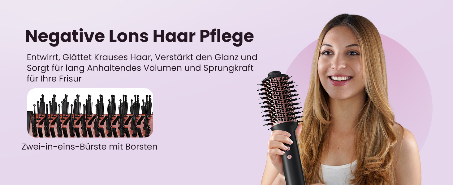 BESTOPE PRO Локкенстаб: Набір для створення локонів 5-в-1 з 3 насадками, регулюванням температури, швидким нагрівом, рукавичкою та кліпсами, рожеве золото (чорний 5-в-1)