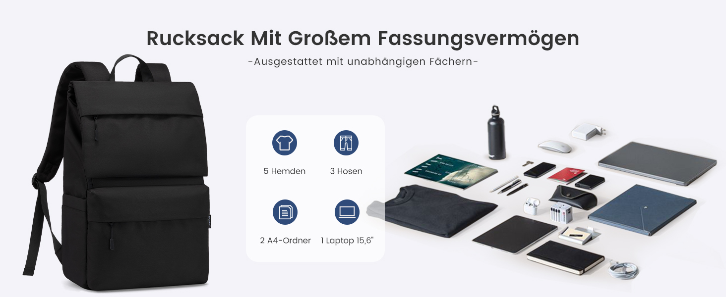 LOVEVOOK Рюкзак для ноутбука 17,3