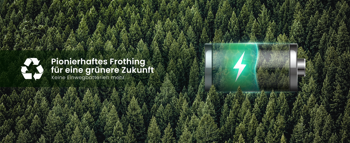 Електричний піноутворювач для молока Maestri House з регулюванням швидкості, знімний металевий вінчик, чорний