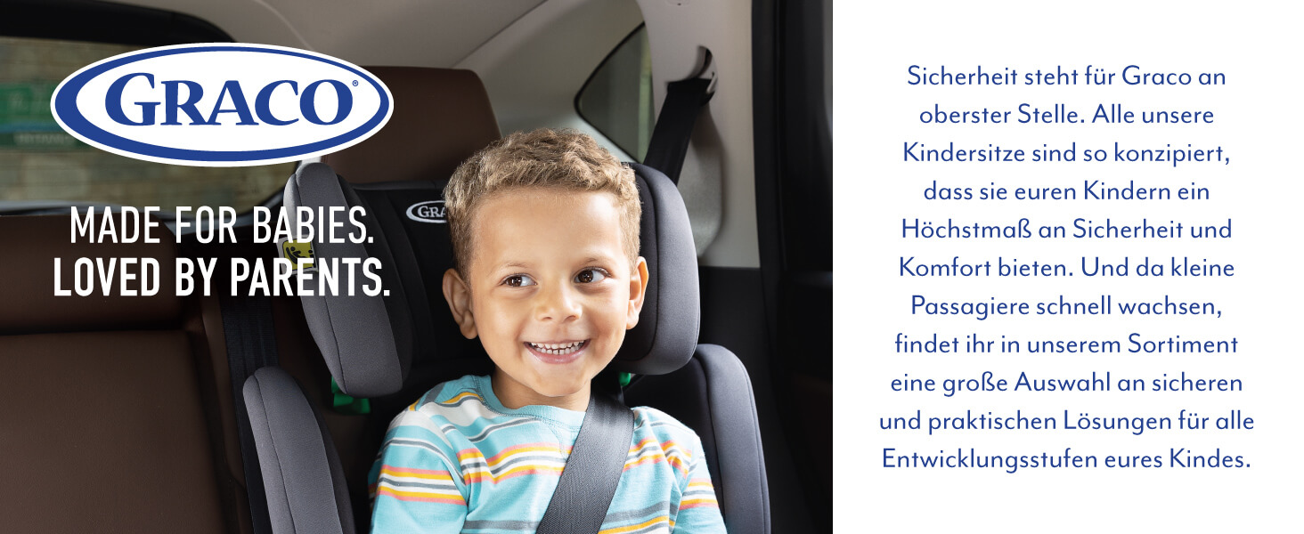 Автокрісло Graco Junior Maxi i-Size R129 для дітей 100-150 см, 3,5-12 років, блакитне