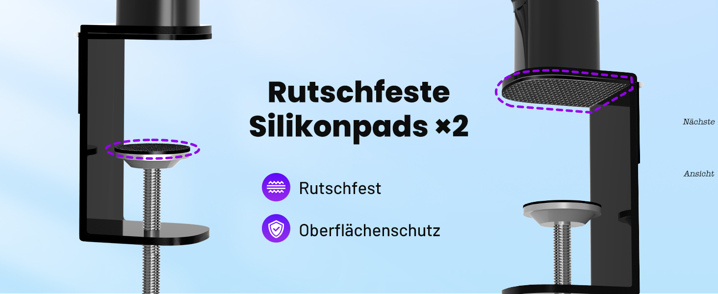 CAHAYA Мікрофонний стійкий кронштейн Boom Arm Professional: Регульований мікрофонний кронштейн з подовжувачем, дизайн під монітор для стрімінгу та запису, вантажопідйомність до 2.5 кг