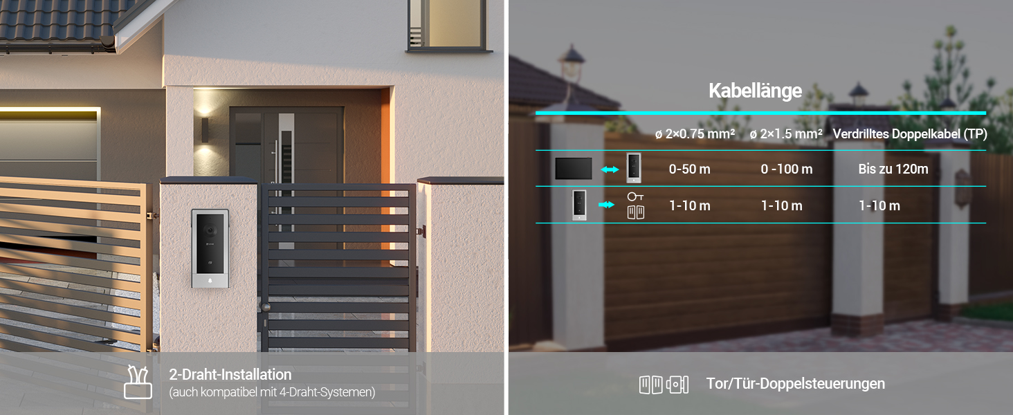 Відеодомофон EZVIZ CP5 сірий: WiFi, 7