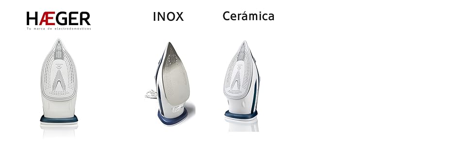 Праска HAEGER Ultra STEAM 2800W з керамічною підошвою, антикапля, антиналіт, самоочищення