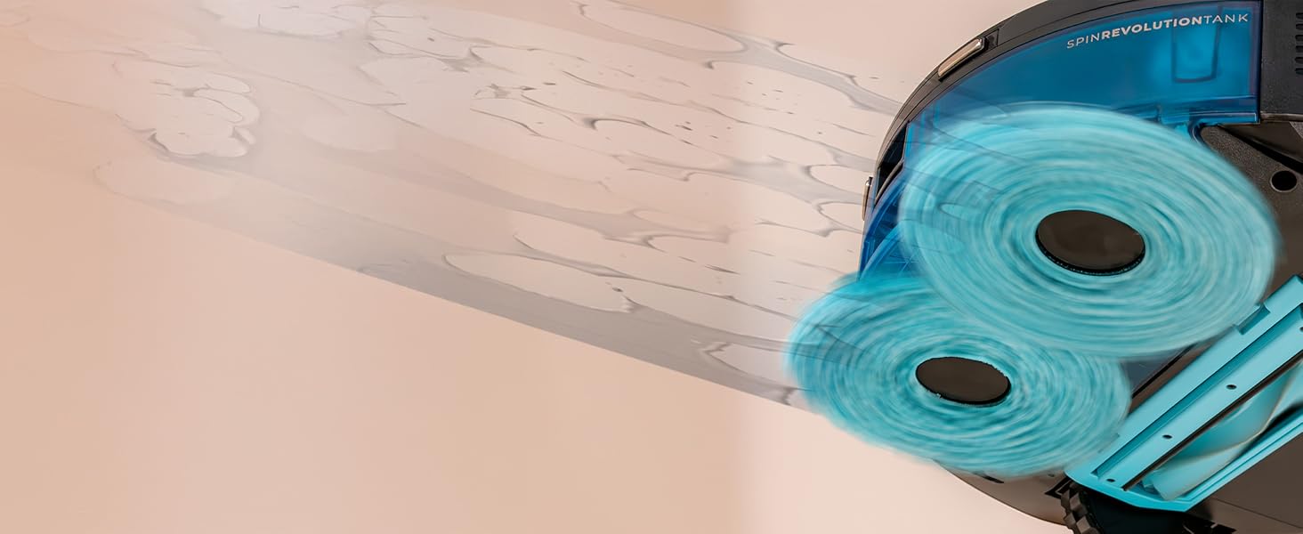 Робот-пилосос та робот-мийник Cecotec Conga Y100 X-Treme з AI та керуванням через додаток. Потужність всмоктування 20000Pa, штучний інтелект, силіконова щітка проти заплутування, обертові мікрофібри, автономність до 220 м²