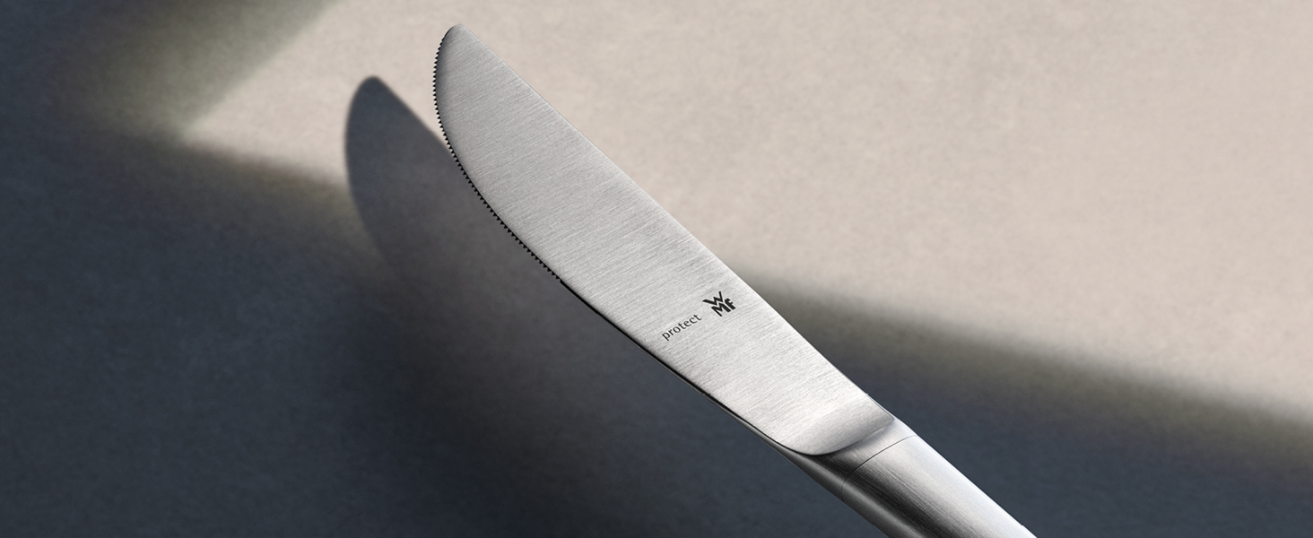 Набір столових приборів WMF Corvo на 6 осіб (30 предметів), нержавіюча сталь Cromargan protect, матове покриття, стійкий до подряпин, придатний для миття в посудомийній машині