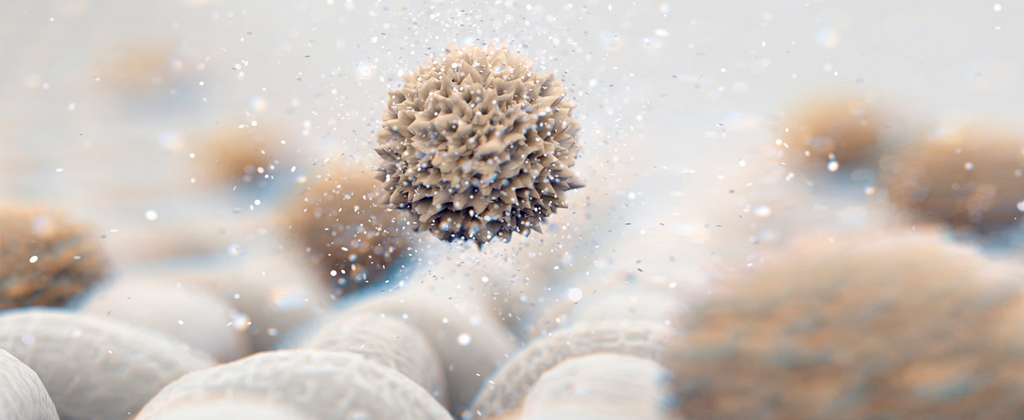 Повітряний очисник AIRTOK з ароматерапією, фільтр HEPA H13, 4-ступенева фільтрація, для алергіків, 3 швидкості