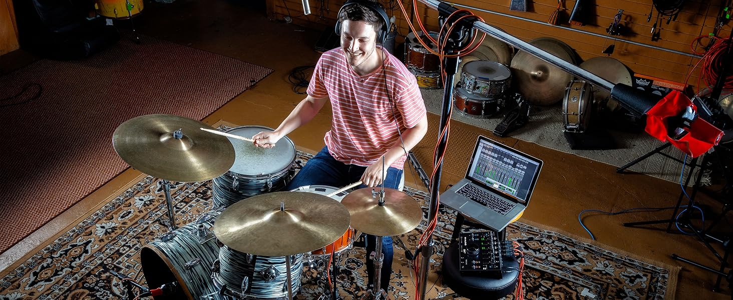 M-Audio Air 192|6: USB аудіоінтерфейс для запису в студійній якості з 2 XLR/Line входами + ПО