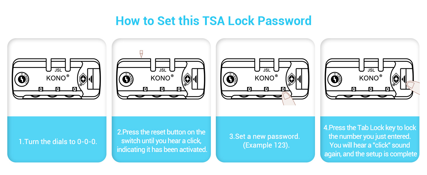 KONO Валіза-Тролей, 65 см, Блакитна - Валіза для подорожей