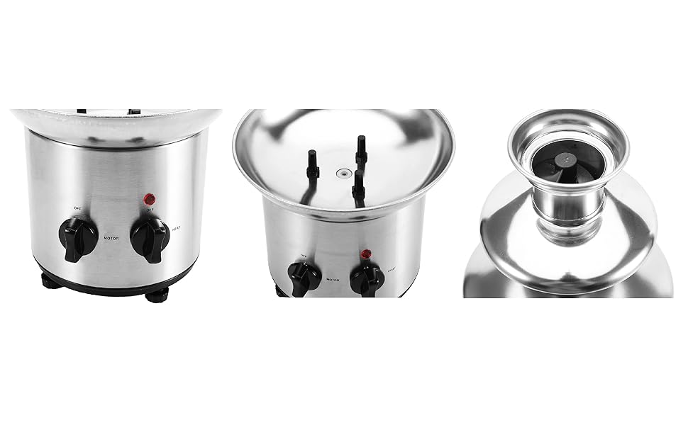 Шоколадний фонтан | 170 Вт | 1.25 кг | Якісний нержавіюча сталь | 4-рівневий | Термостійкий | Для дому та заходів