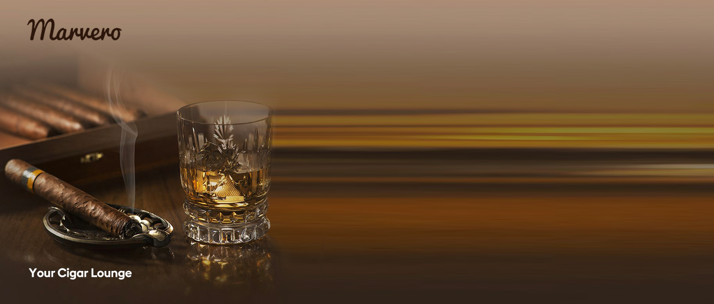 Вологостійкий гумодор для сигар Marvero Reise: Іспанська цедра, шкіряний етикет, на 5-10 сигар