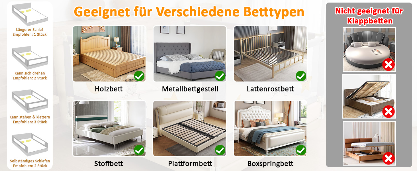 Бортики для ліжка дитячі 3 шт. (2x200 см + 1x180 см) складні, захист від випадання, малюнок 'Джунглі', для малюків та дітей