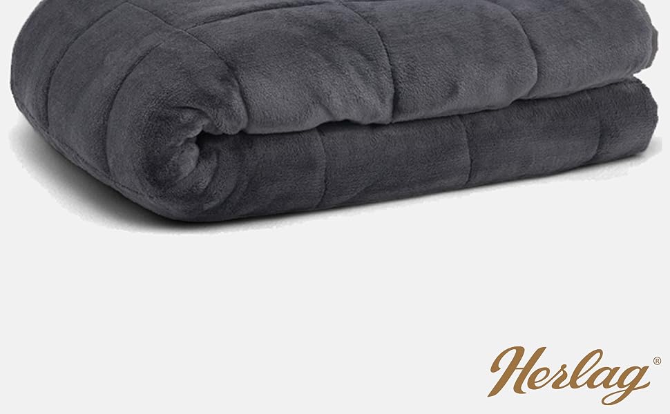 Обважнююча ковдра Herlag 6 кг, 135x200 см — Антистрес терапевтична ковдра для дорослих та підлітків (вага тіла 40-90 кг)