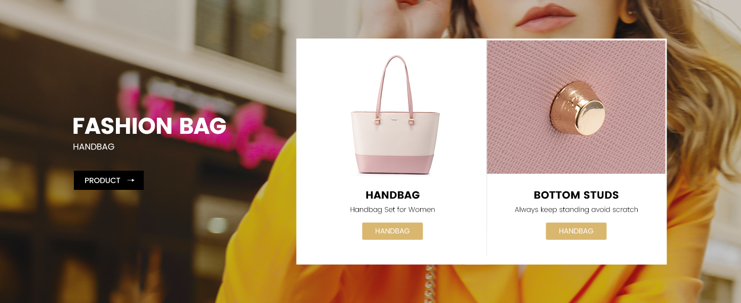 LOVEVOOK Набір сумок для жінок: 3 шт. (шоппер, сумка на плече, сумка з ручкою) для подорожей, роботи, покупок (бежевий+коричневий)