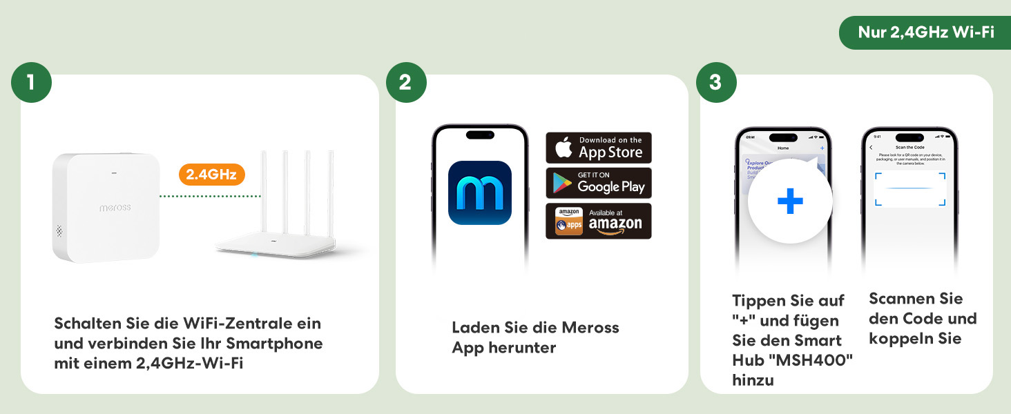 Meross MST100 Контролер поливу WiFi для вулиці з керуванням через додаток | Apple Home, Alexa, Google Home | Моніторинг витрати води