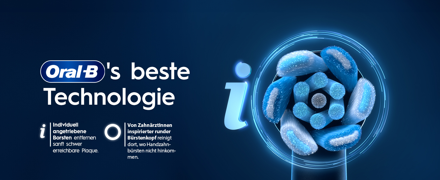 Електрична зубна щітка Oral-B iO Series 6, набір з 2 шт (Black Lava / Pink Sand), для глибокого та делікатного очищення