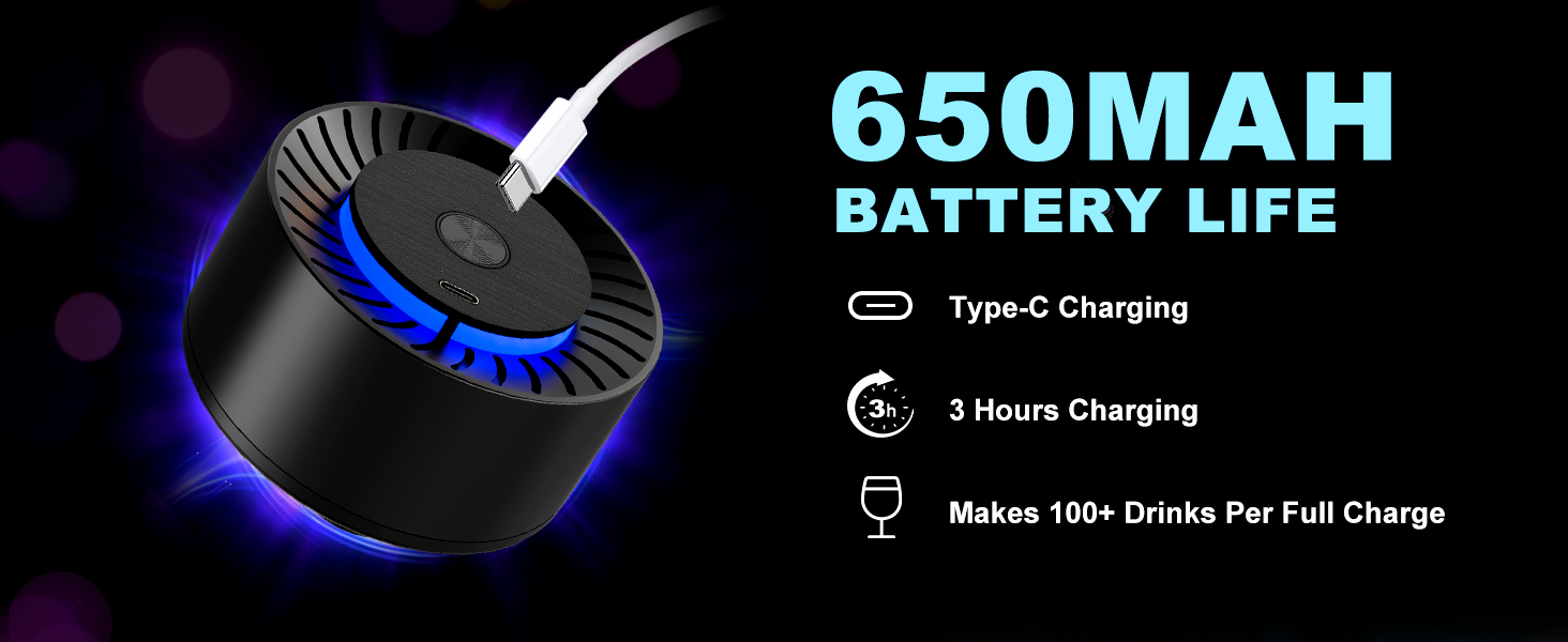 Електричний набір для димлення віскі - Saturn, з 6 дерев'яними чіпсами та каменями, форма кулі, акумулятор, для бурбону, коктейлів, подарунок для чоловіка