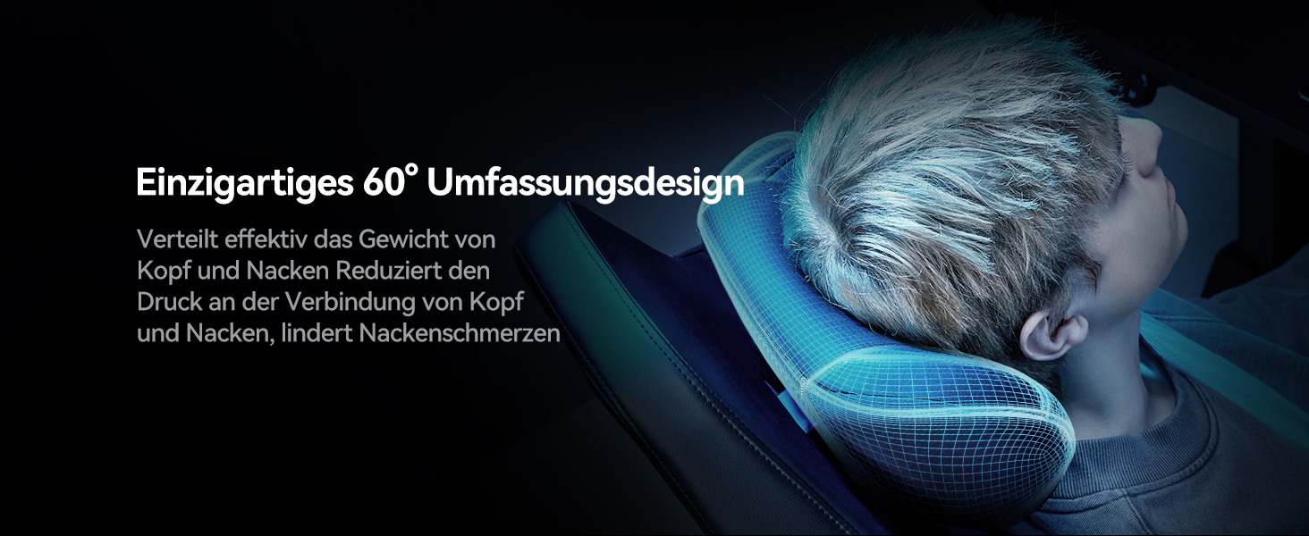 Ігрове крісло AutoFull M6 Ultra 2.0 з функціями підігріву та охолодження, чорне