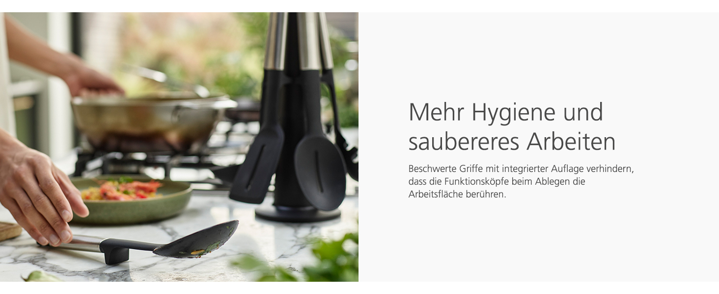 Набір кухонних аксесуарів Joseph Joseph Elevate 5 шт. з силікону, BPA-free, антипригарне покриття, нержавіюча сталь